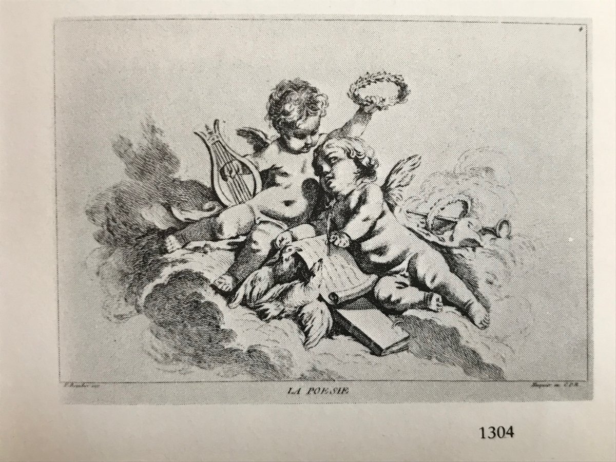 Preparatory Drawing By François Boucher-photo-3