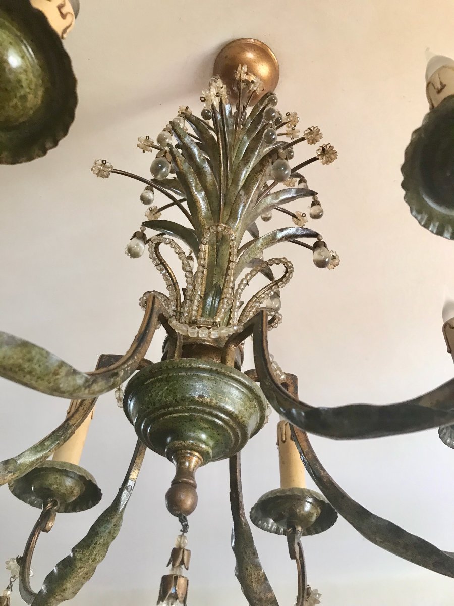 Lustre Ananas Maison Baguès Circa 1960-photo-2