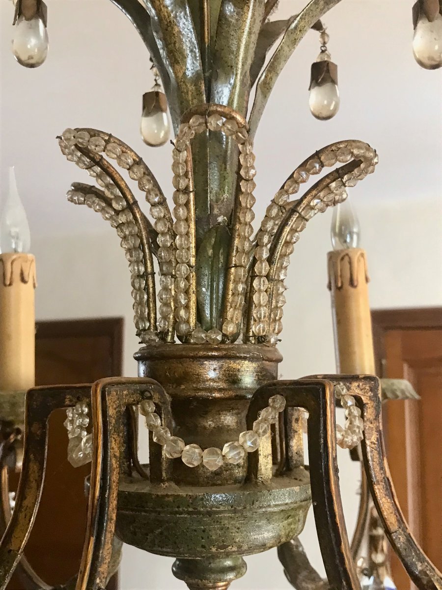 Lustre Ananas Maison Baguès Circa 1960-photo-2