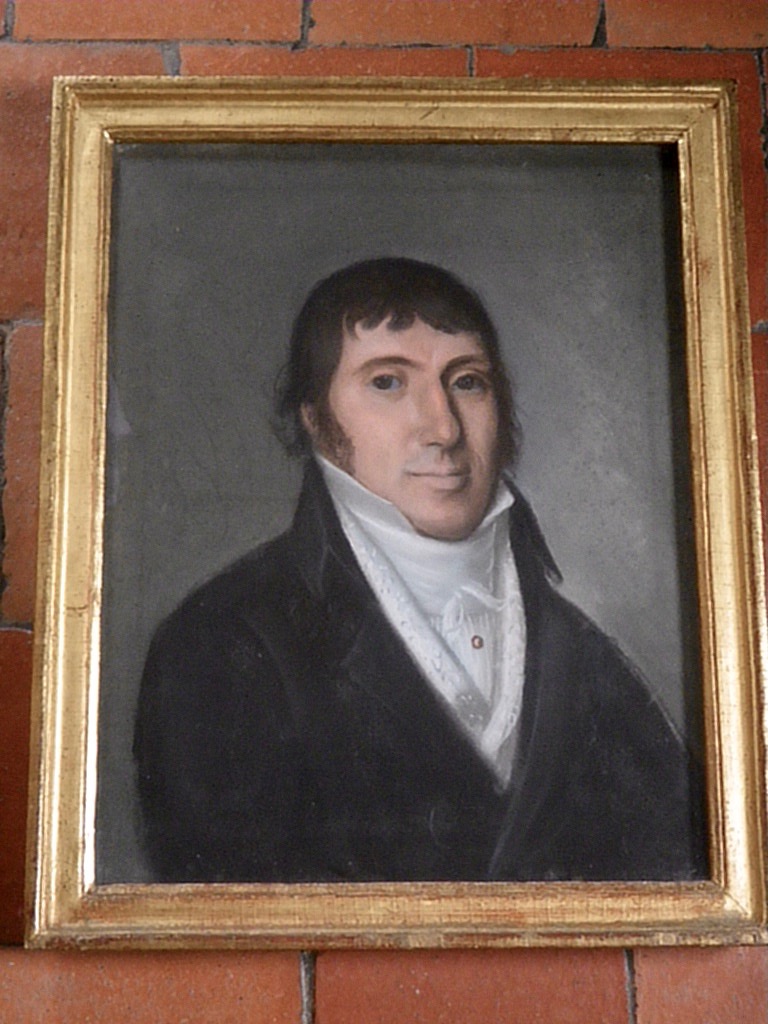 Pastel Encadré Portrait d'Homme Vers 1800-photo-2