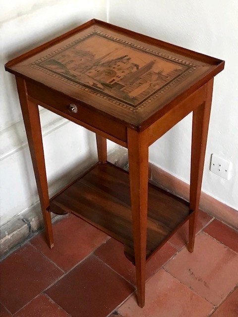 Small 18th Century Salon Table-photo-7