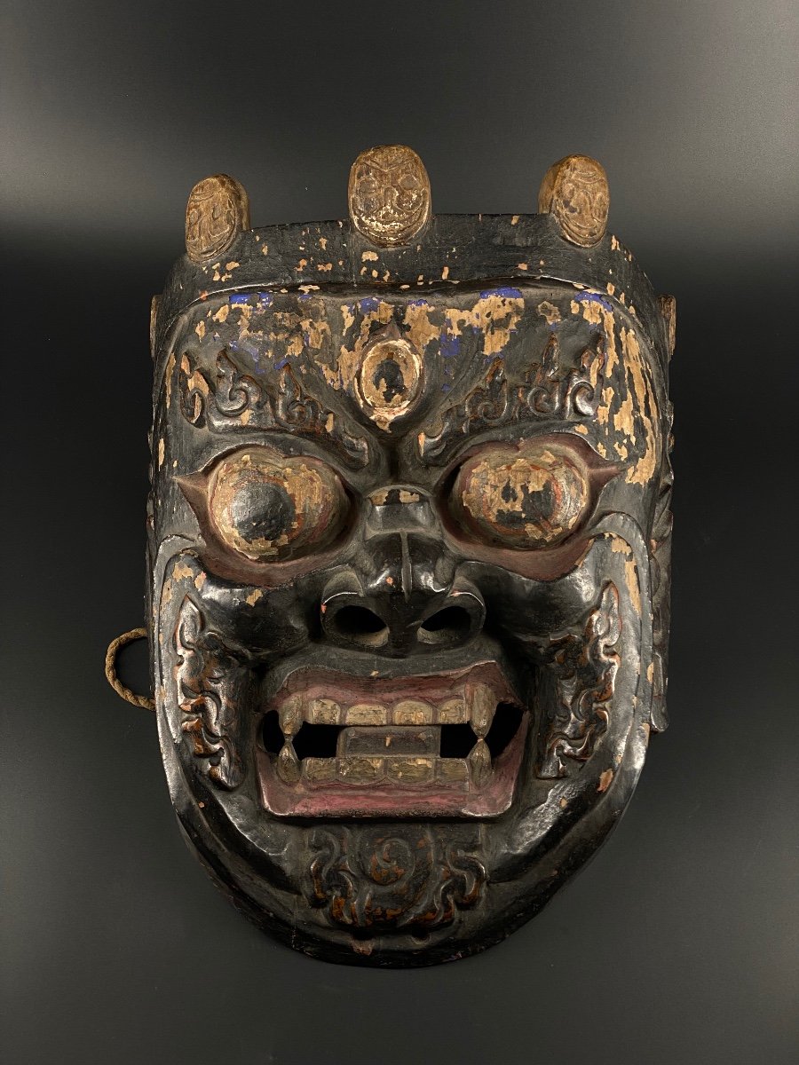 Masque de Mahakala, Himalaya, XIX/XX  ème