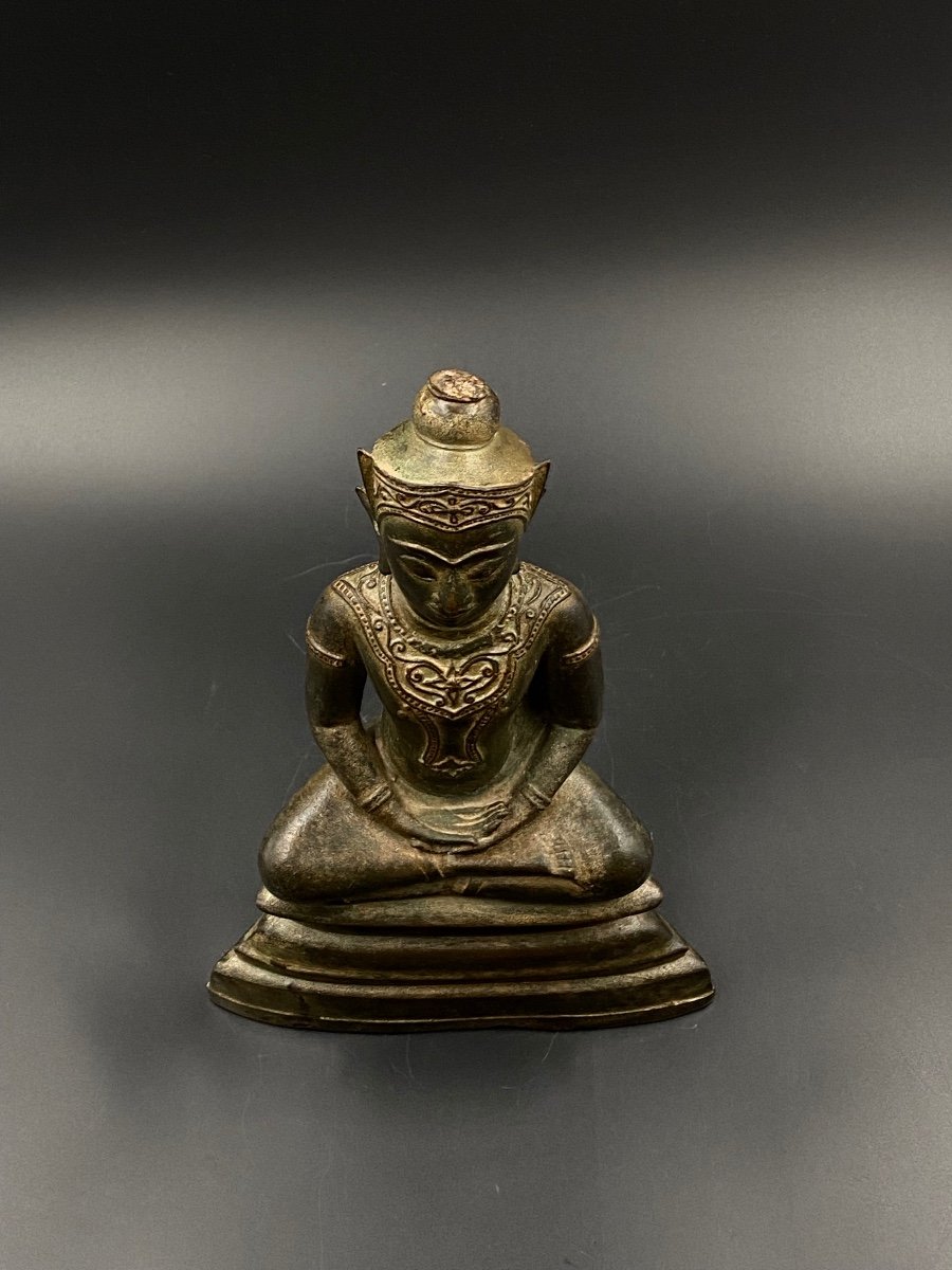 Buddha, Bronze, Siam, XVII-xviii Th-photo-6