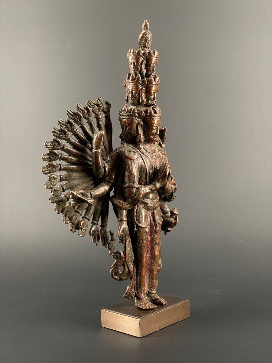 Avalokiteshvara, Népal, 19 ème-photo-3