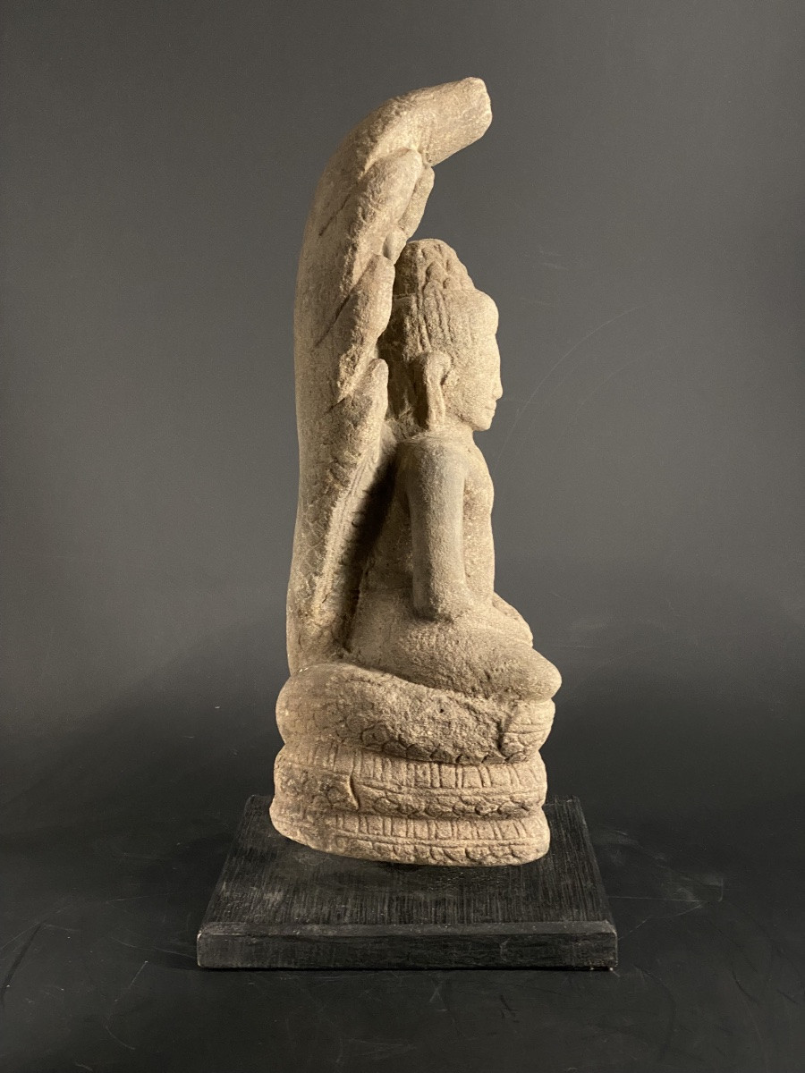 Buddha Mucalinda, Khmer-photo-4