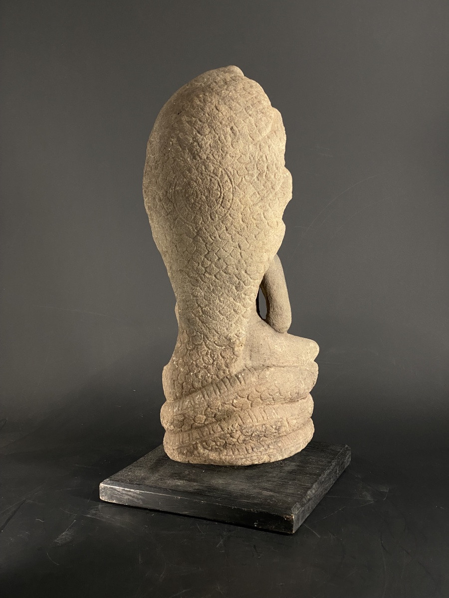 Buddha Mucalinda, Khmer-photo-1