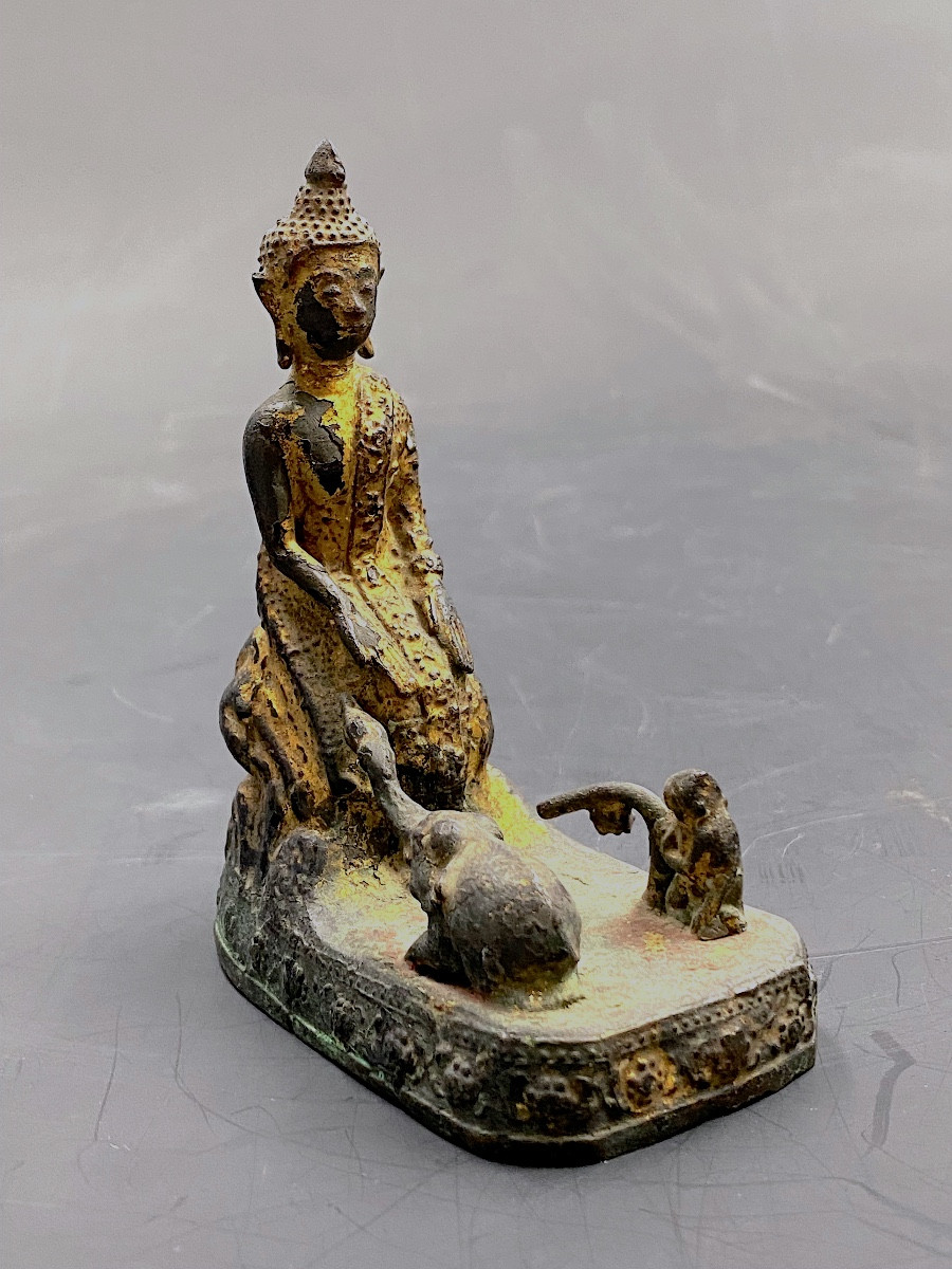 Bouddha, bronze, Thaïlande, XIX ème