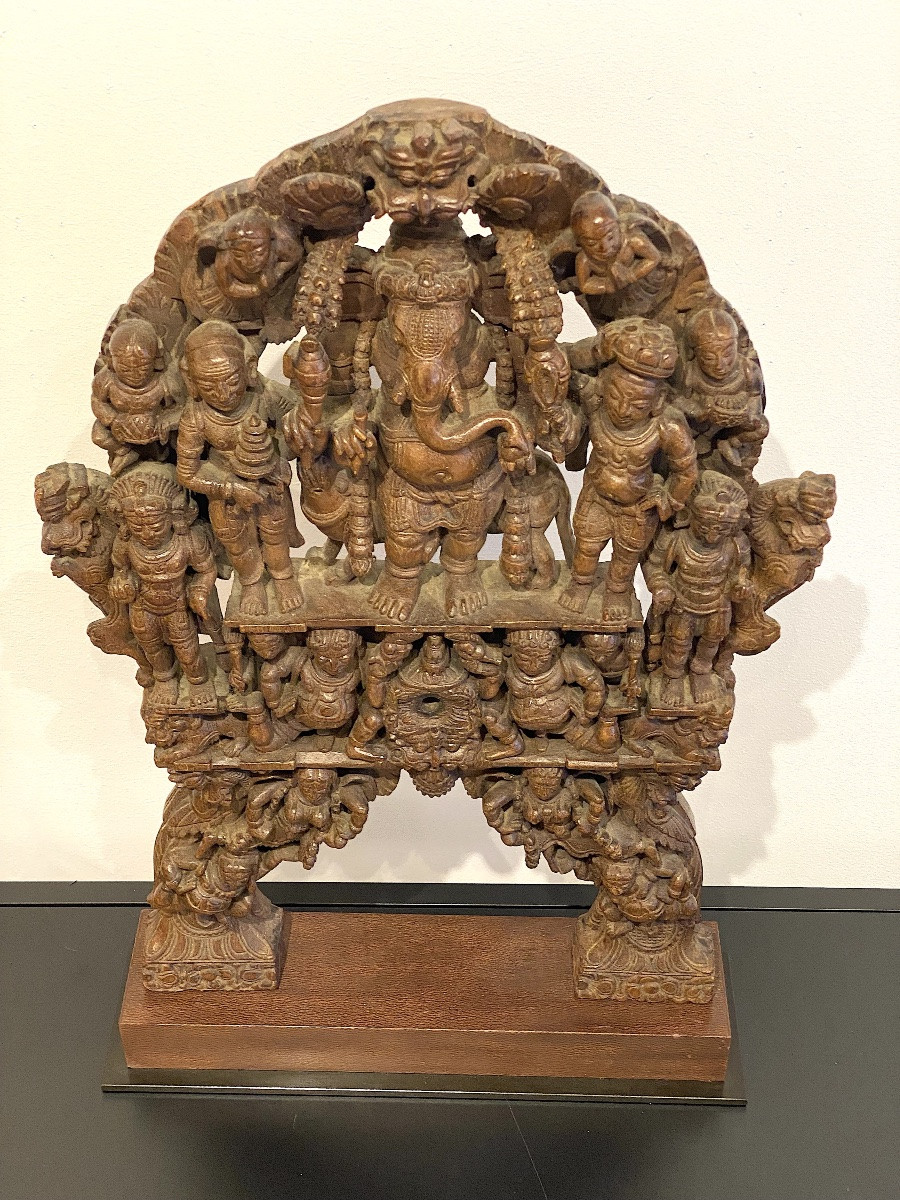 Kavadi, Traditional Sculpture From South India, Late 19th Century-photo-5
