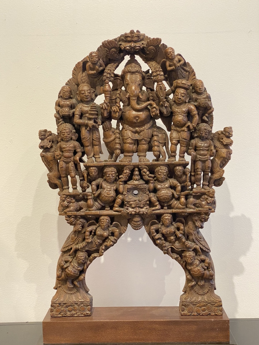 Kavadi, Traditional Sculpture From South India, Late 19th Century