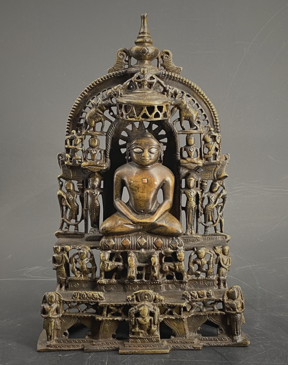 Jain Bronze Stele-photo-2