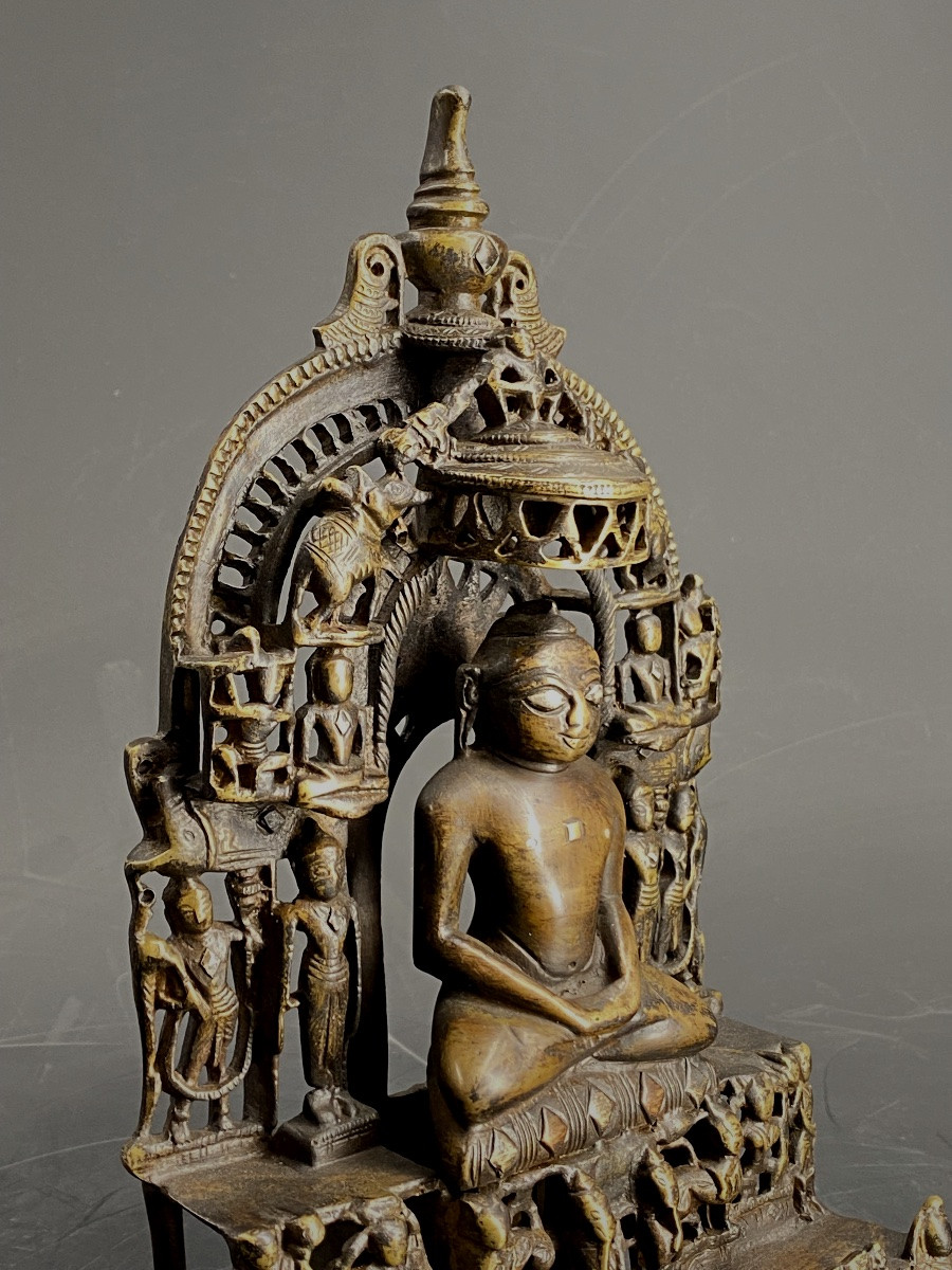 Jain Bronze Stele-photo-3