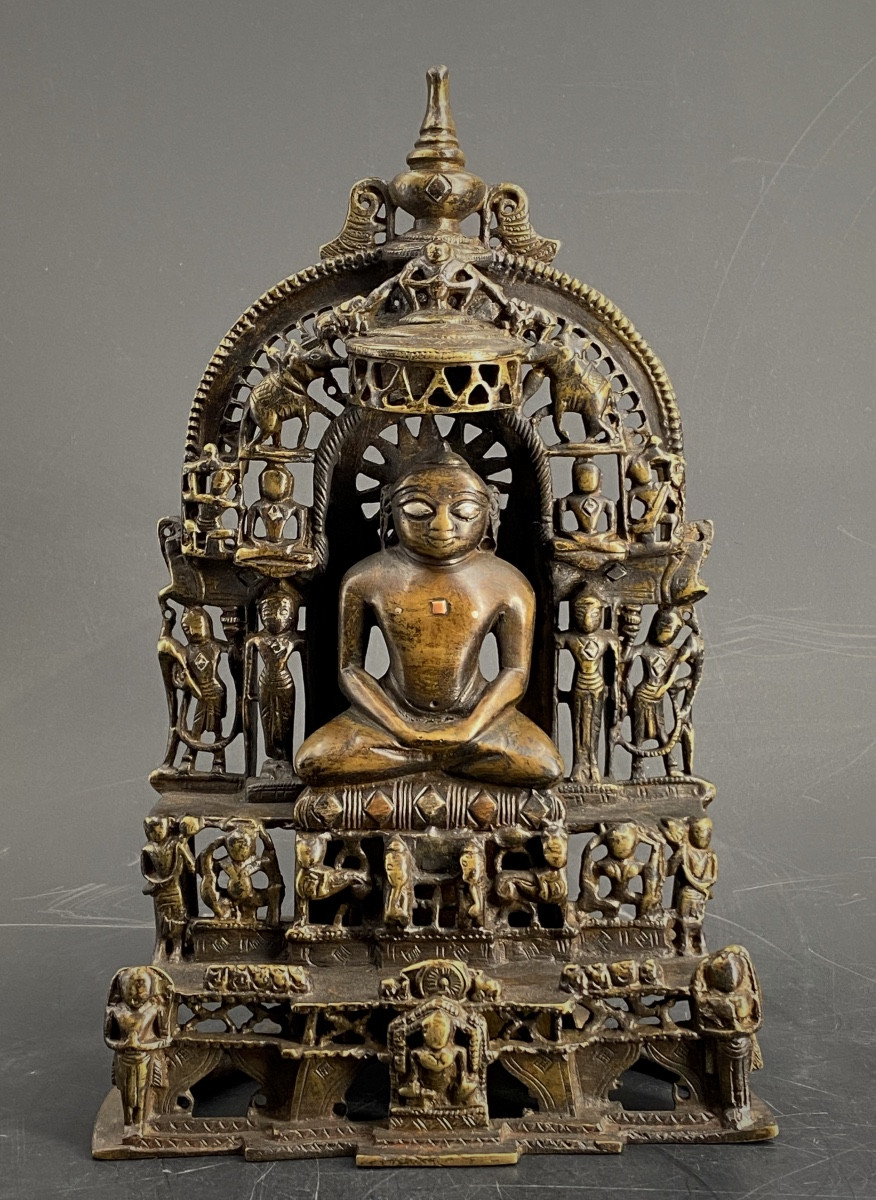 Jain Bronze Stele