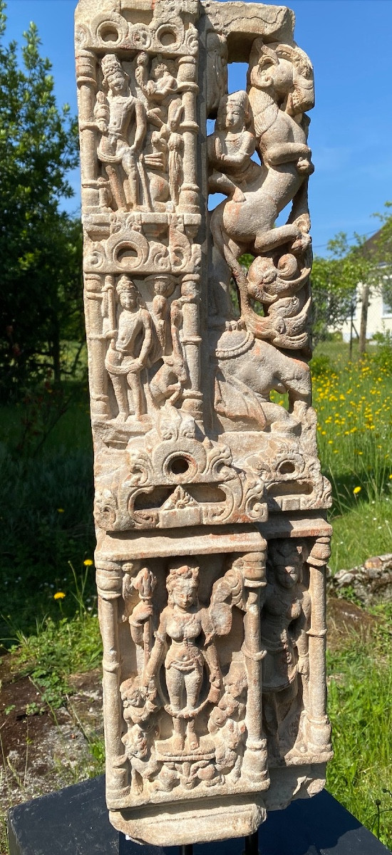 Pillar, White Marble, Rajasthan, X-xiith Century