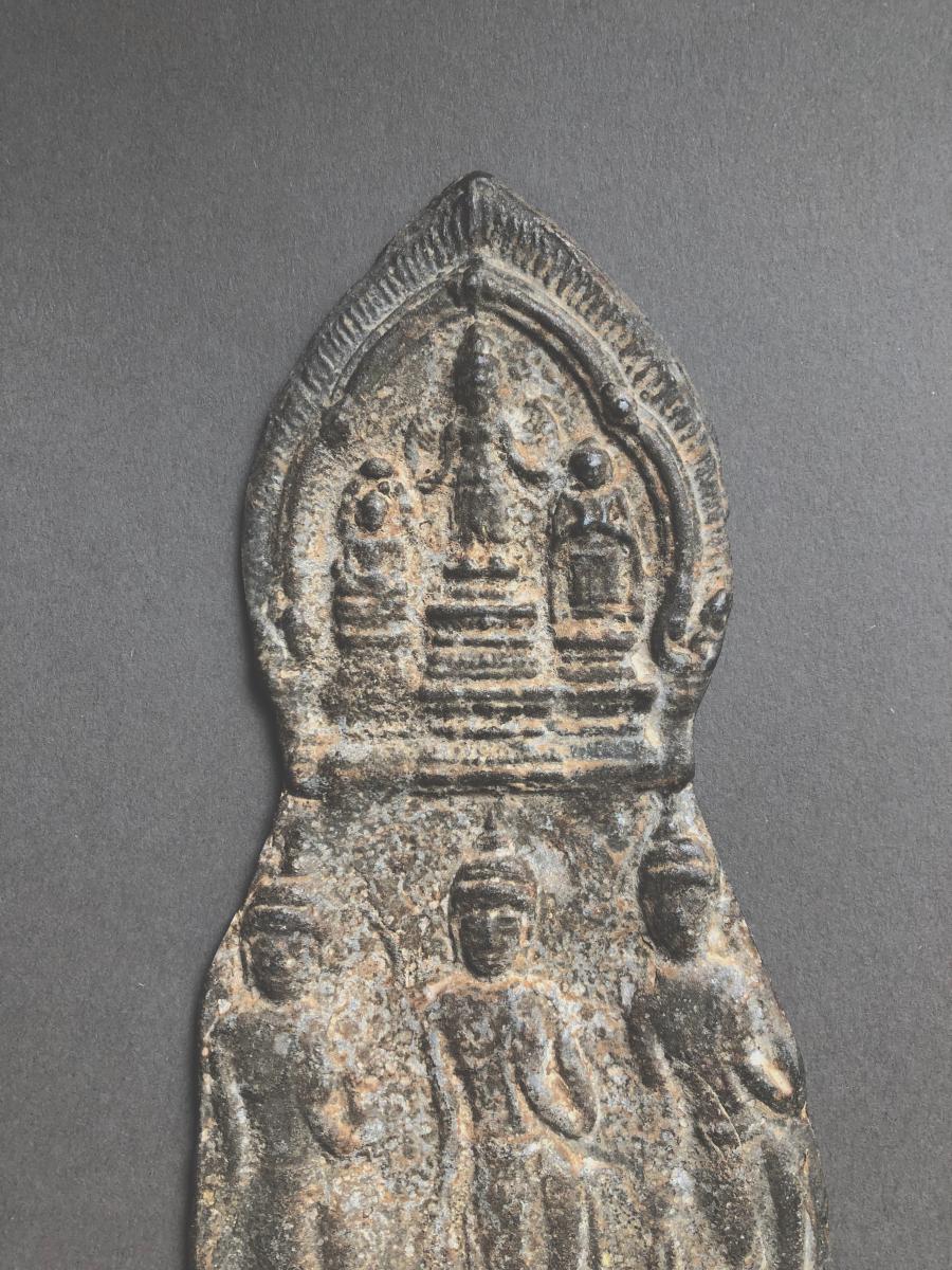 Bronze Votive Plaque Thailand XVIII