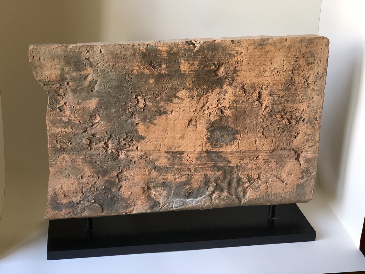 Khmer Frize Terracotta Circa XIX Th-photo-1