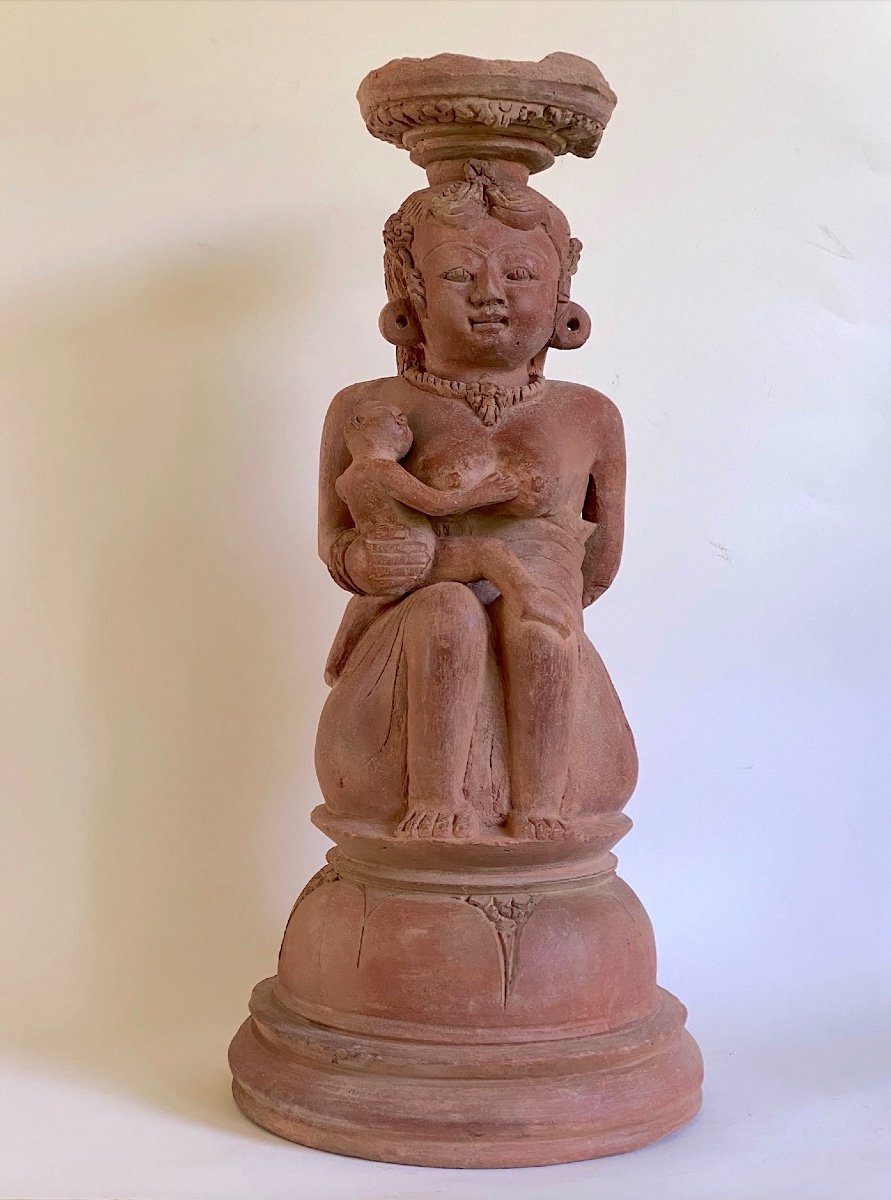 Terre cuite Majapahit,  Java, 14ème siècle