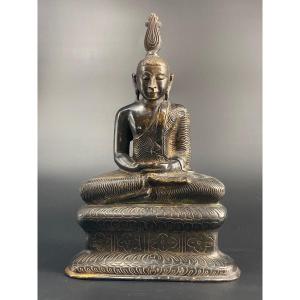 Bouddha du Sri Lanka, 32 Cm, XIX ème