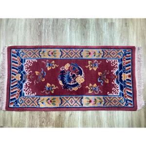 Tapis sino-tibétain, 170 x 70, début XX ème