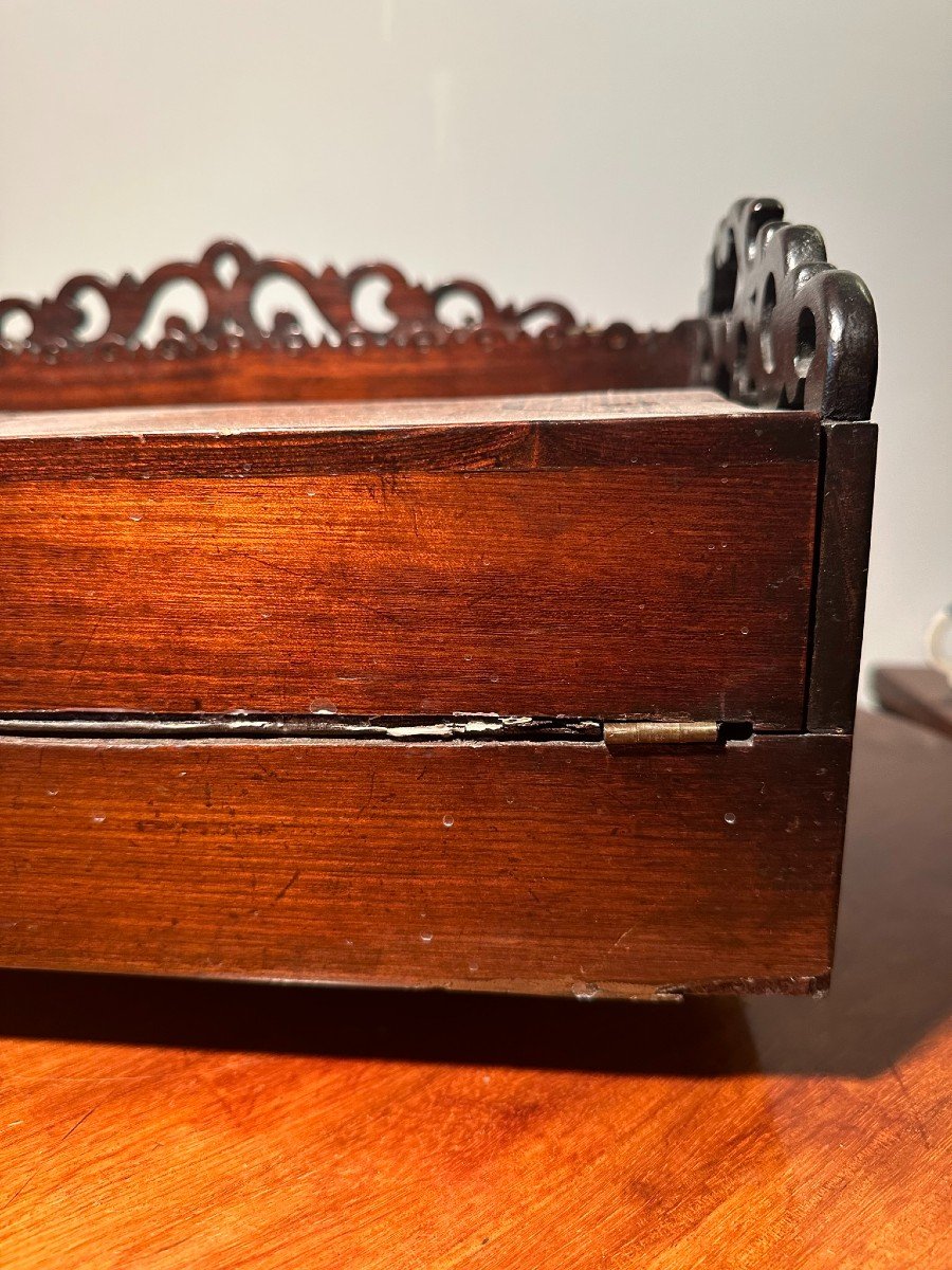 Office Box In Marquetry And Hardwoods-photo-1