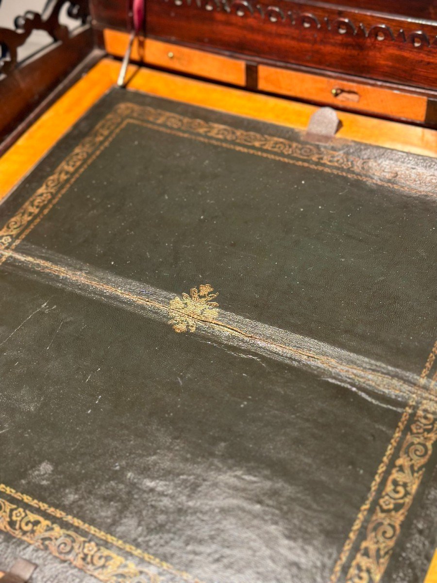 Office Box In Marquetry And Hardwoods-photo-2