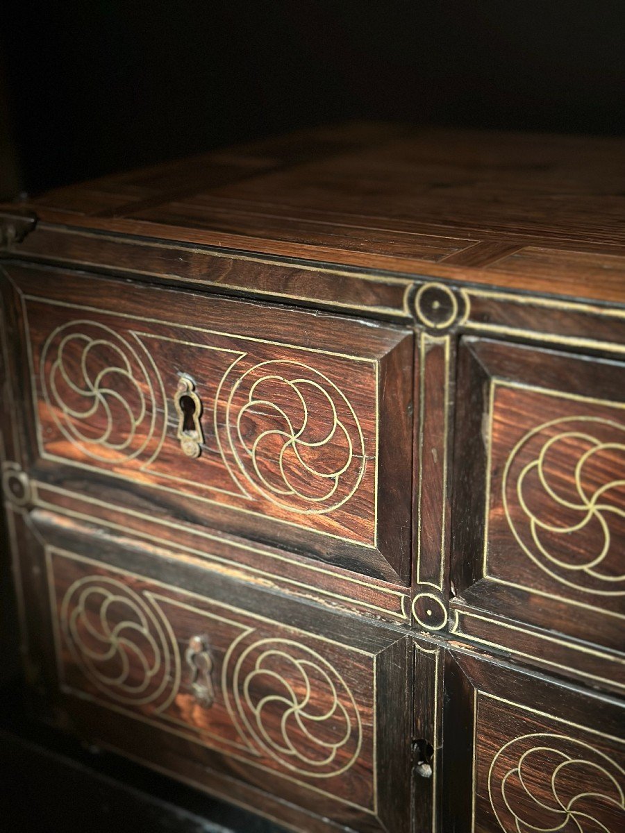 Spanish Travel Cabinet From The Beginning Of The 18th Century-photo-4