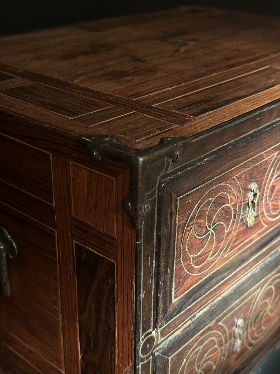 Spanish Travel Cabinet From The Beginning Of The 18th Century-photo-2