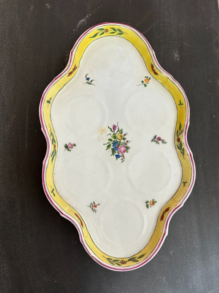 19th Century Porcelain Tray-photo-2