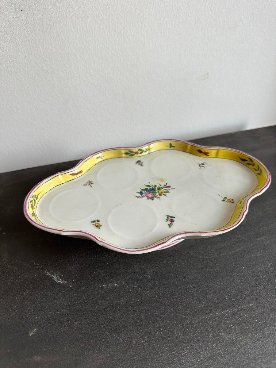 19th Century Porcelain Tray-photo-2