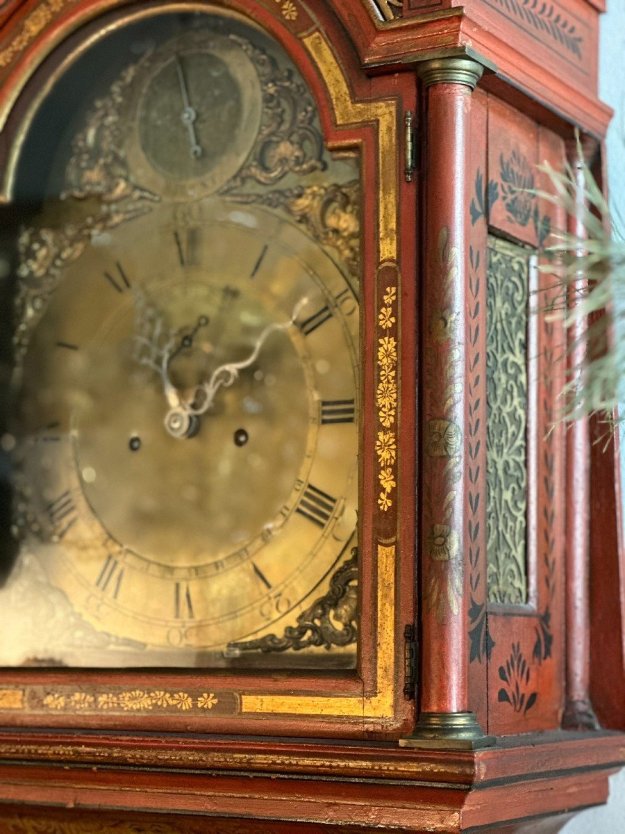 18th Century English Clock, Signed John Taylor-photo-2