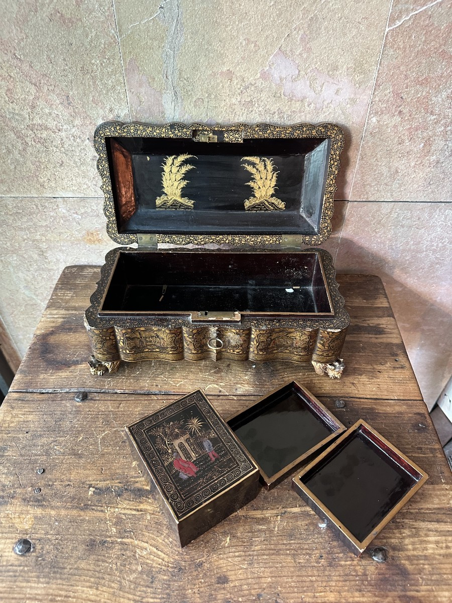 Boîte Orientale. XIXème Siècle-photo-4