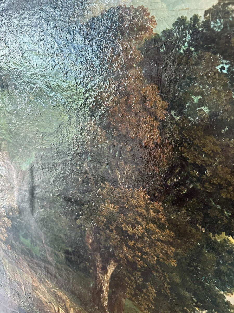 Oil On Canvas 17th-18th Century-photo-1