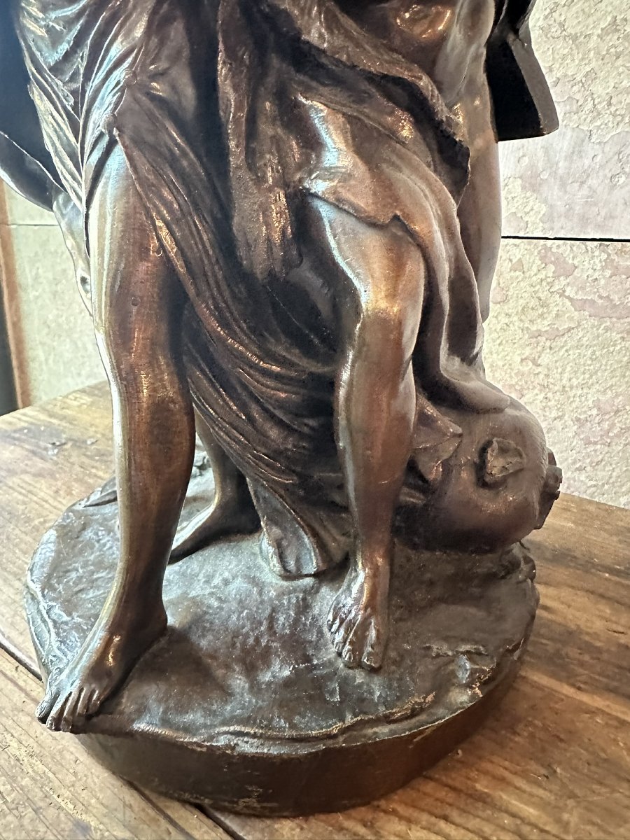 Bronze Group In The Clodion Style-photo-3