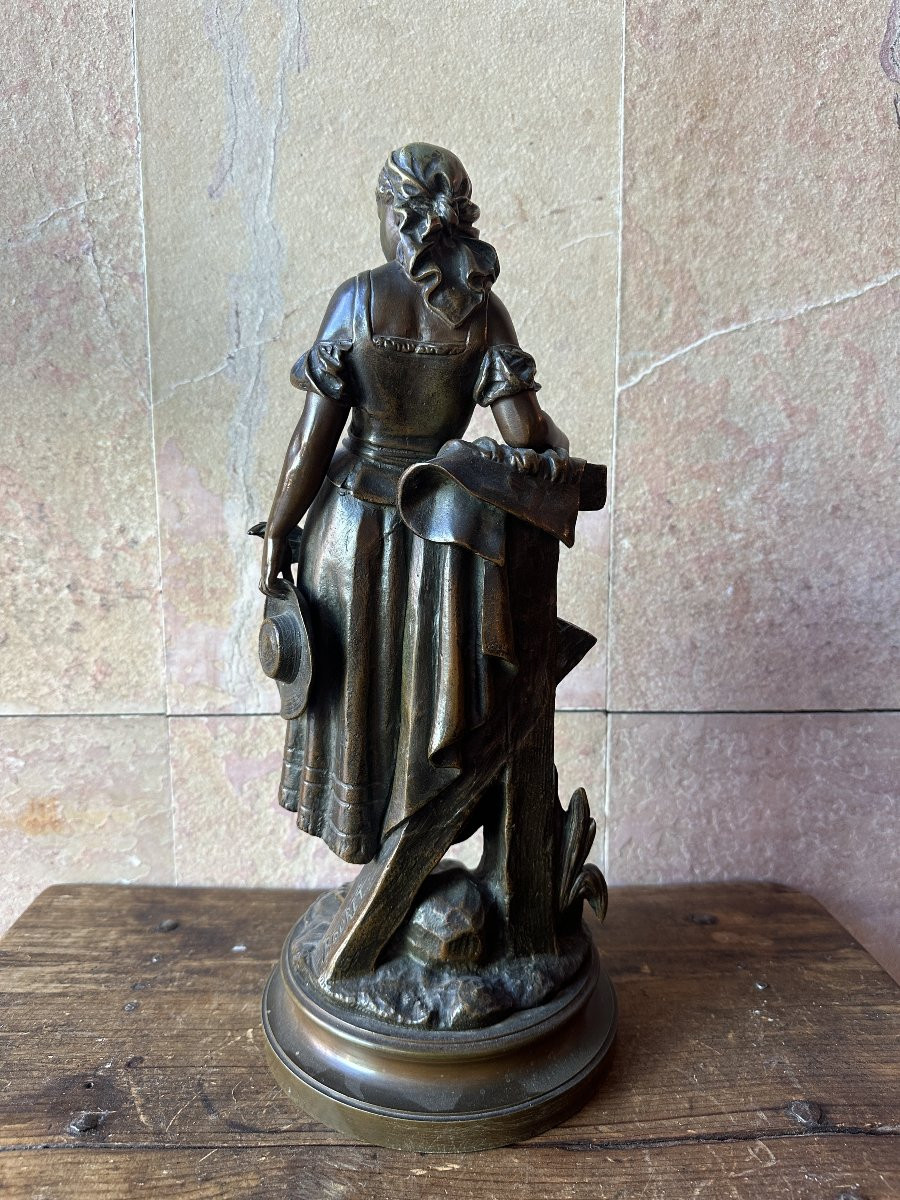 Sculpture en bronze. S.XIX.-photo-4