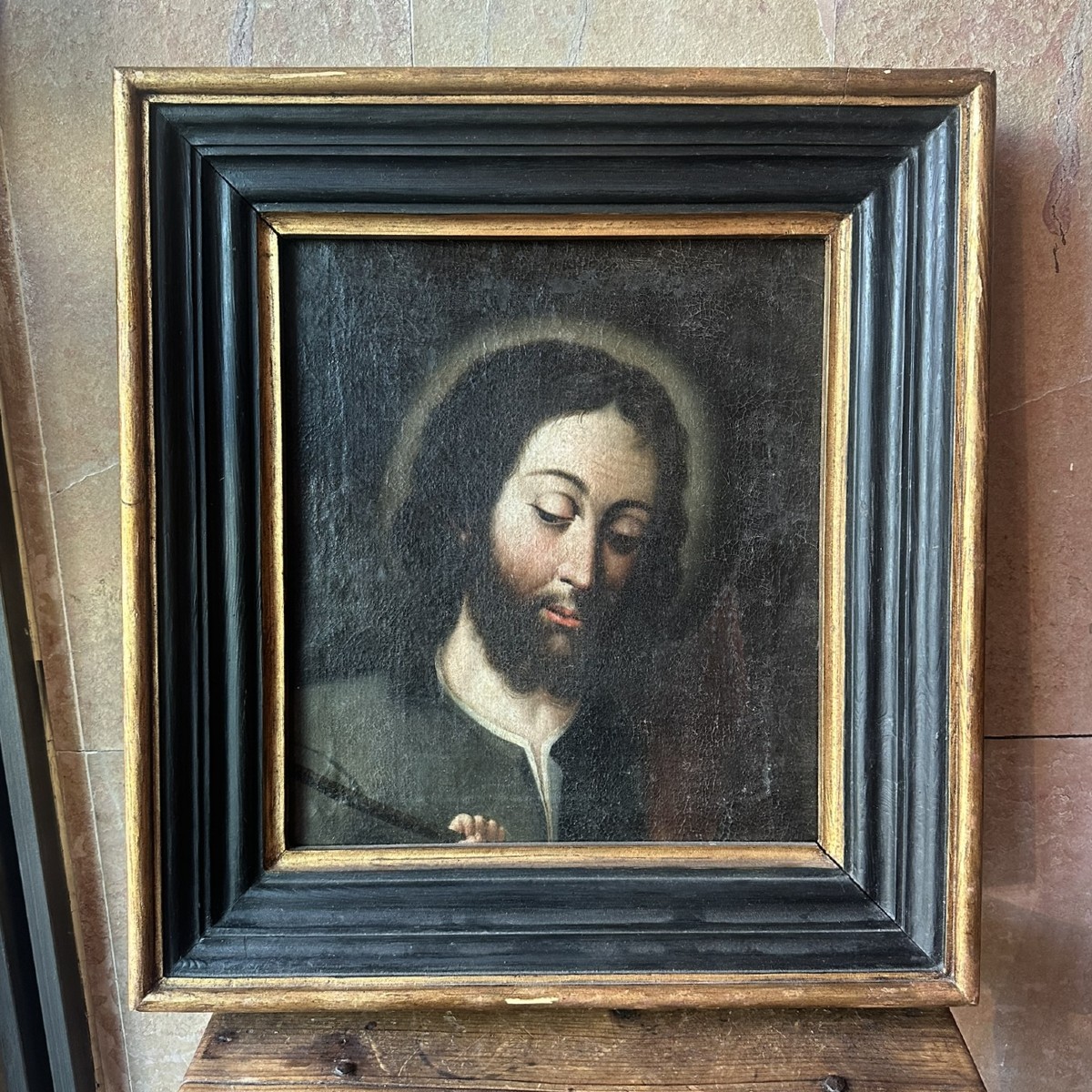 Huile sur toile. XVIIe-XVIIIe siècle.