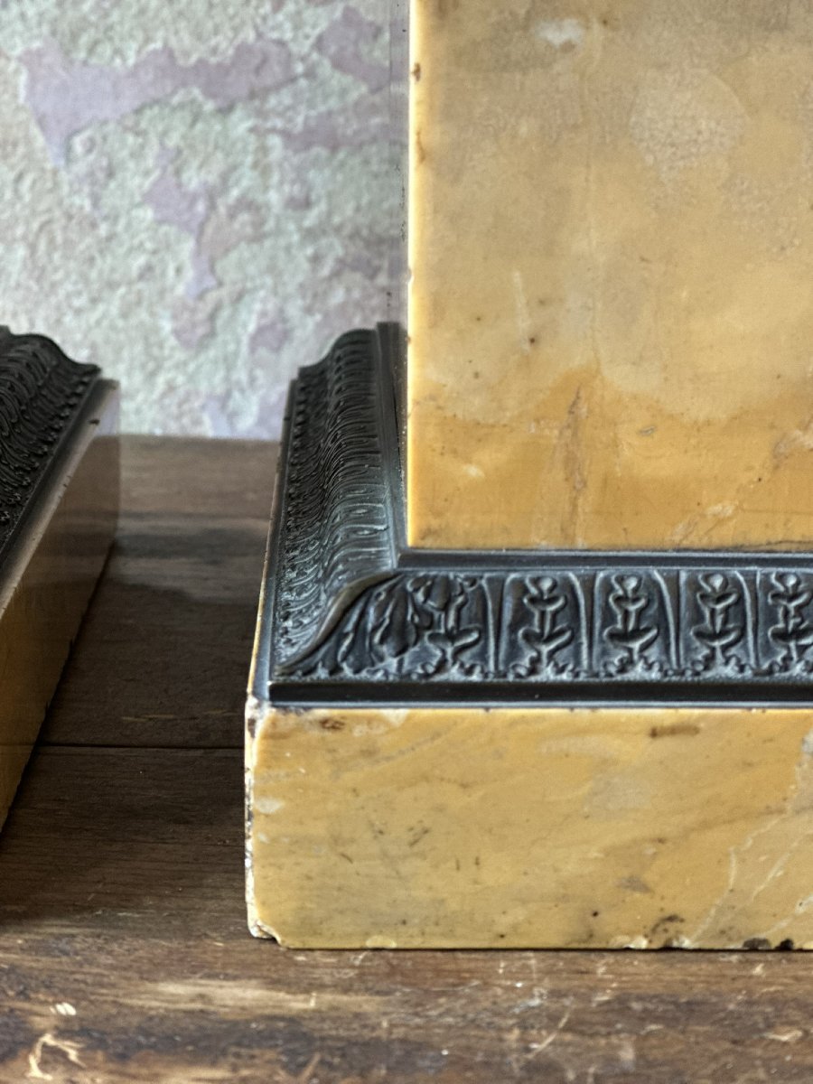 Paire de bronzes Henri IV et Louis XIV-photo-5