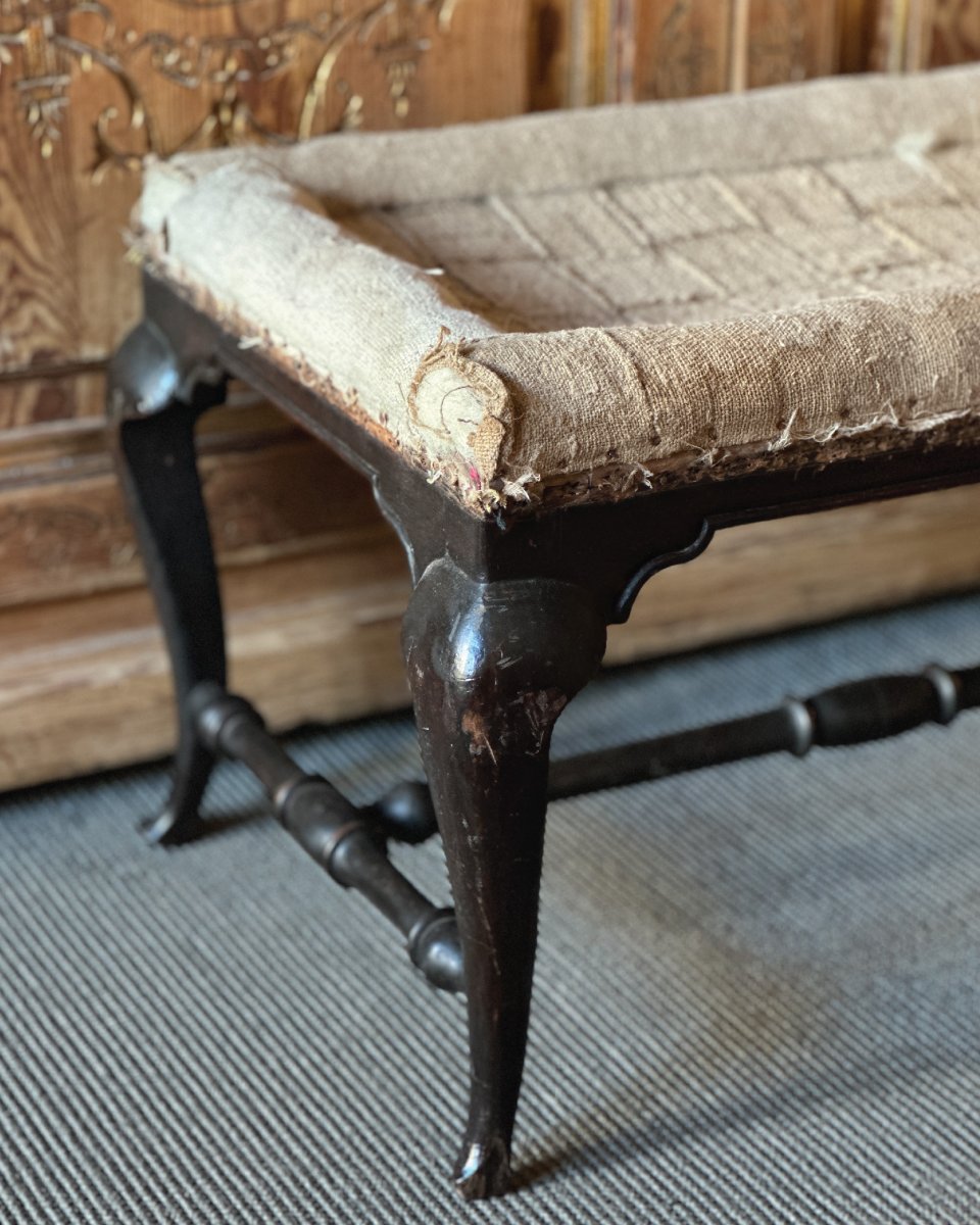 Paire de banquettes du XVIIIe siècle-photo-2