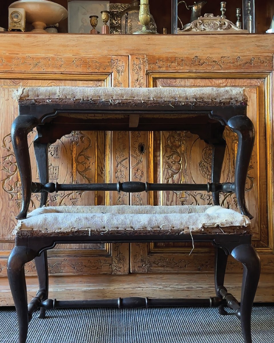 Paire de banquettes du XVIIIe siècle-photo-4