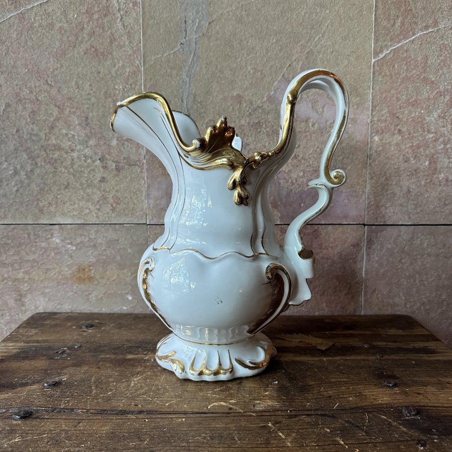 Porcelain Pitcher From Old Paris