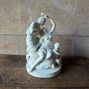 Groupe en biscuit de Sèvres