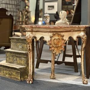 18th-century Aragonese Corner Table