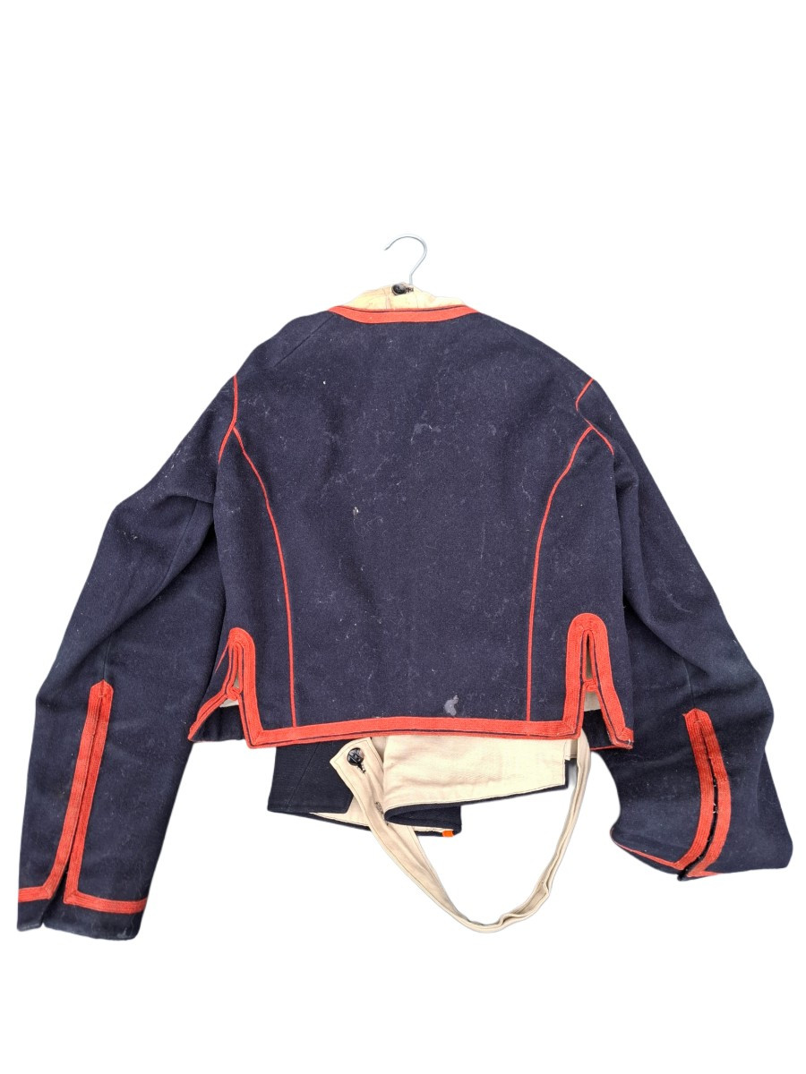 Uniforme De Zouave Français Du 4e Régiment Boléro, Joliment Marqué, Avec Gilet. -photo-3