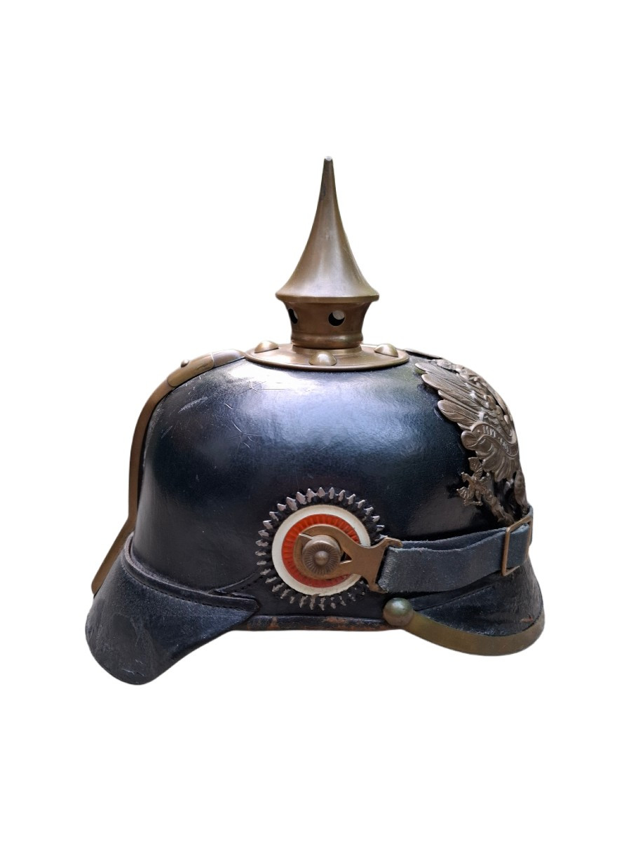 Casque à pointe allemand prussien M 1895-photo-2