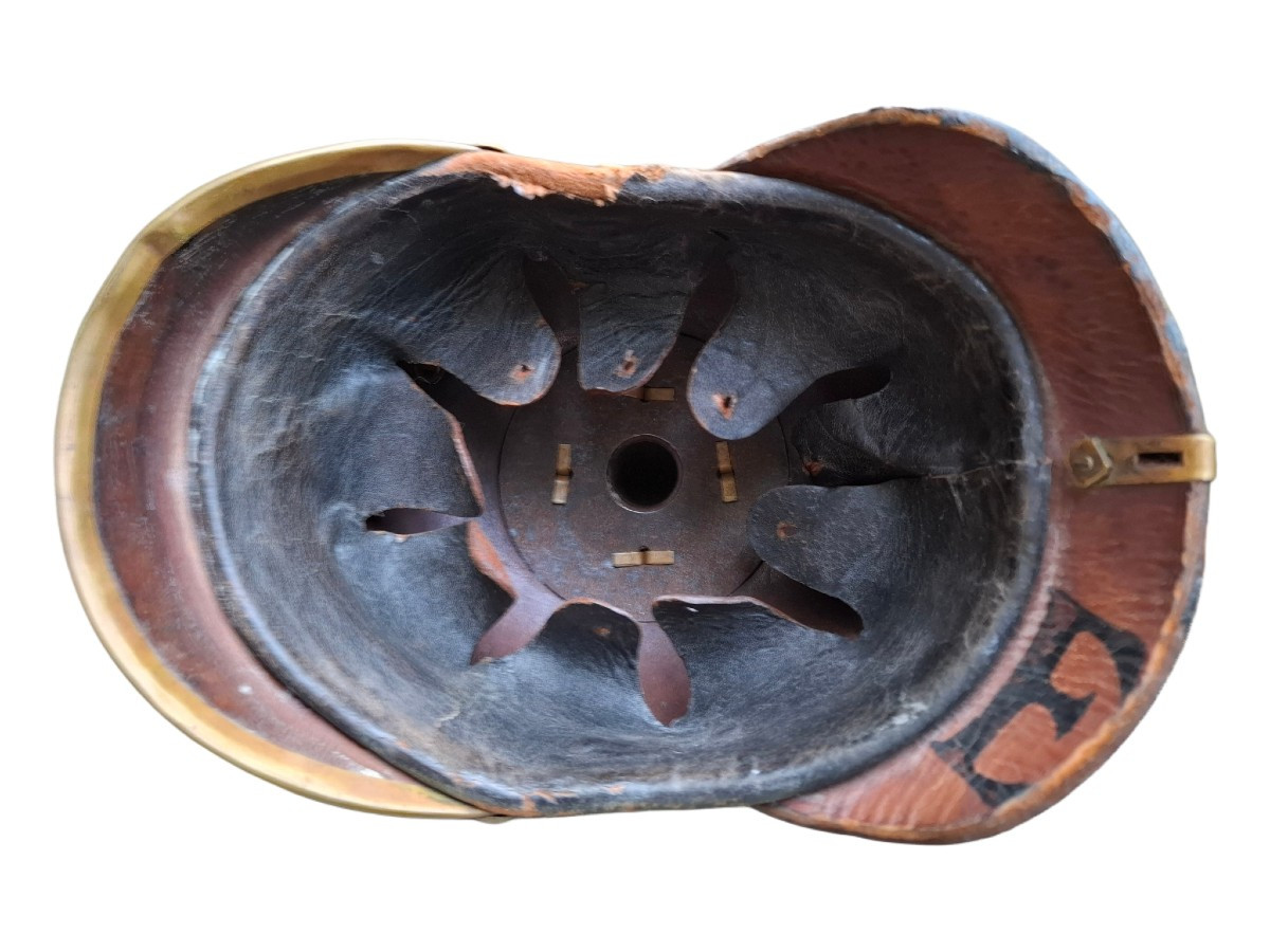 Casque à pointe allemand prussien M 1895-photo-3