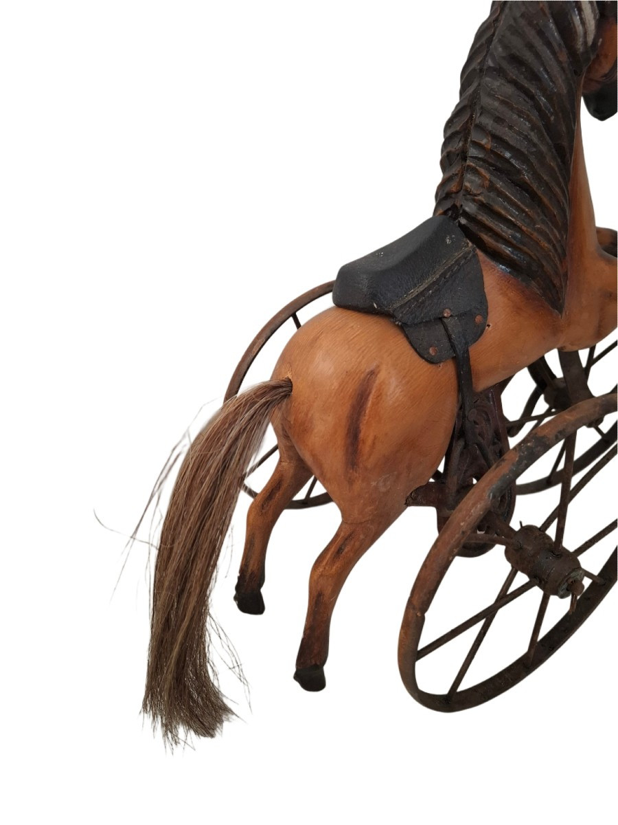 Small Antique Tricycle Horse-photo-4