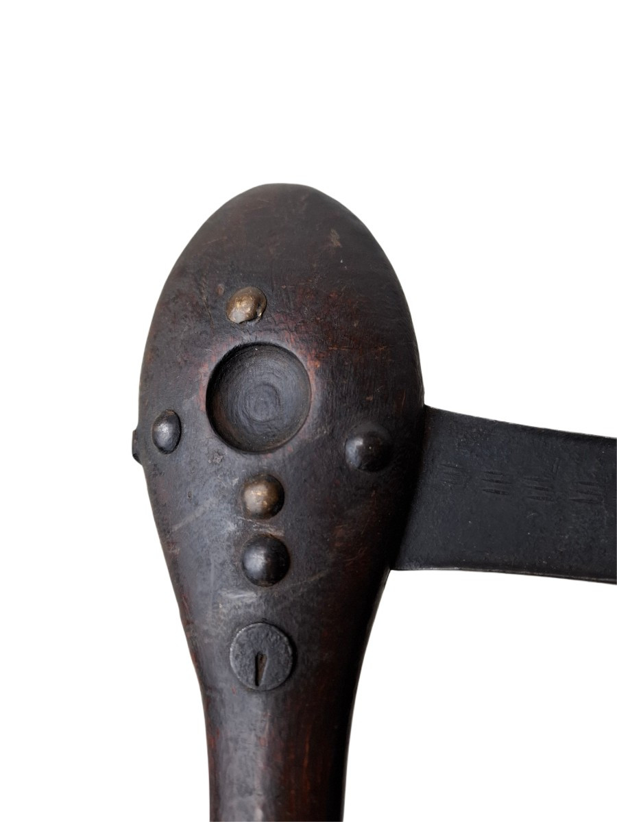 Congo The Songye Tribe Axe-photo-3