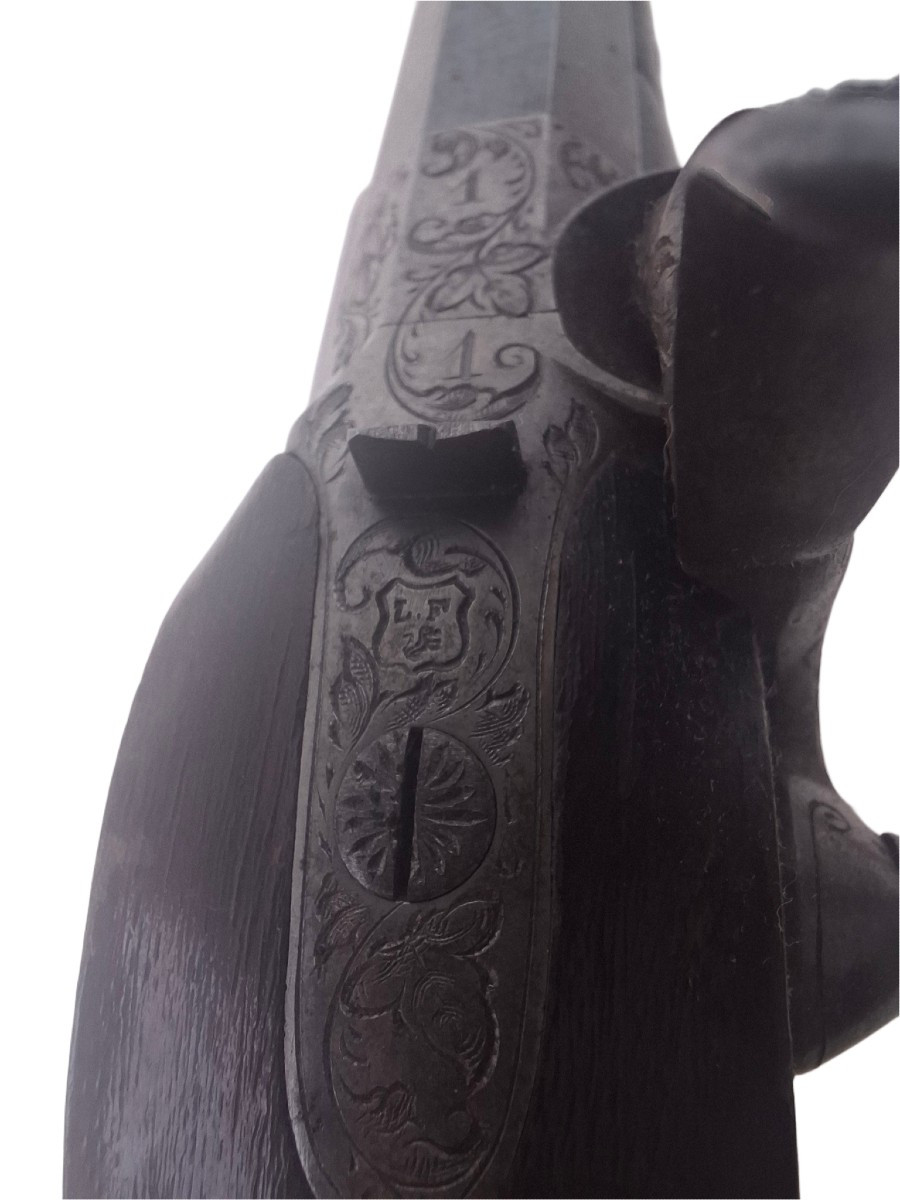 Une paire de pistolets à percussion français - Lepage-photo-3