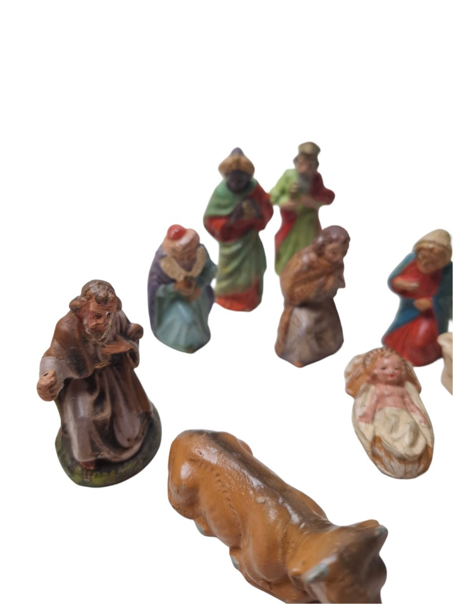 Nativity Scenes From Marolin. Depicting Joseph And Mary With The Infant Jesus. Etc.-photo-2