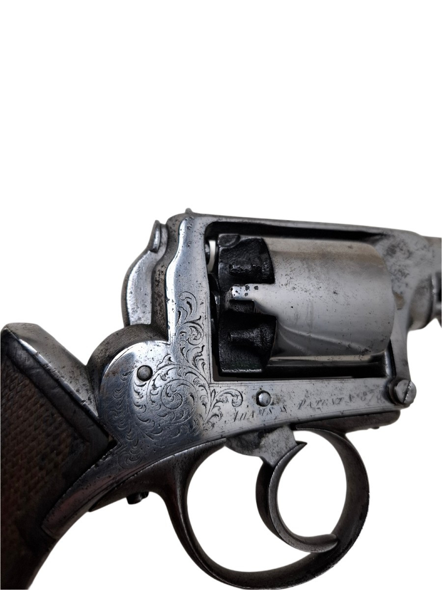 British Adams revolver 1851, Fabriqué en Liege-photo-1