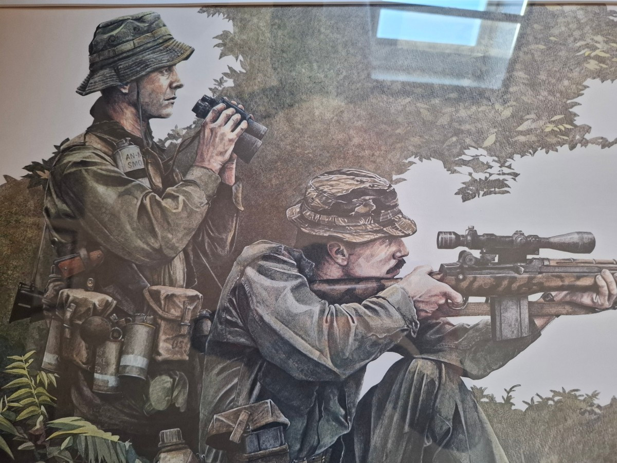 Framed Print Entitled "one Shot, One Kill" By Artist Max Crace-photo-4