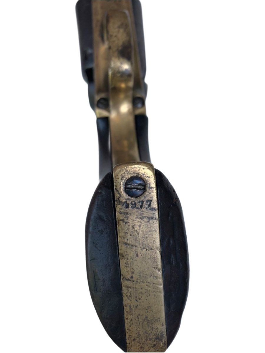 Colt Navy revolver 1851 avec nom du soldat-photo-2